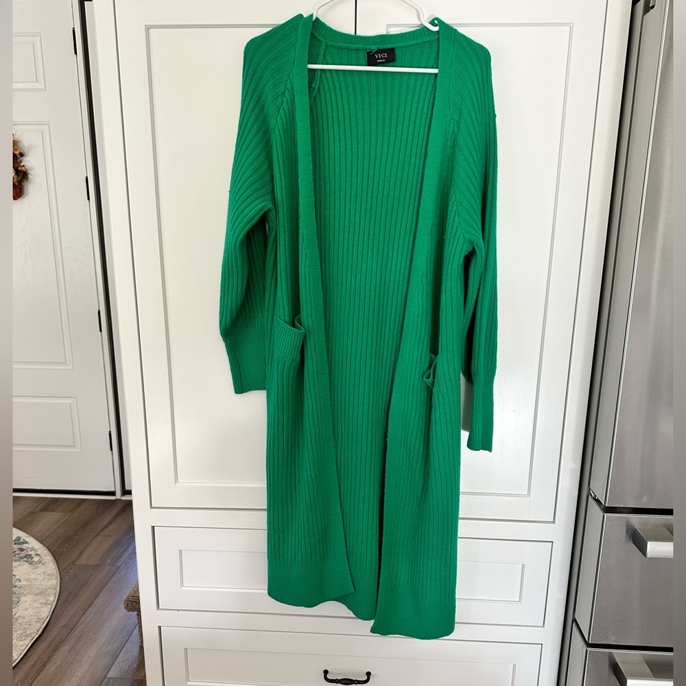 Vici Long Cardigan Sweater